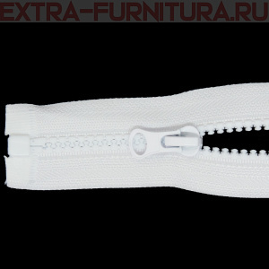 Молния Трактор Т5 1 замок 60см, цв. 101 белый, LOGO