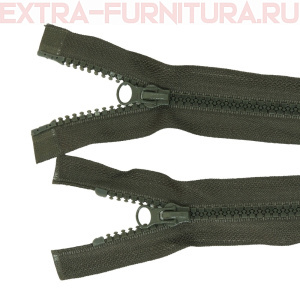 Молния Трактор Т5 2 замка 80см, цв.328 хаки темный, LOGO