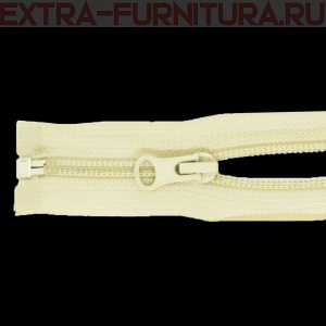 Молния Спираль разъемная дл. 60см, Т5, цв.306 молочный LOGO