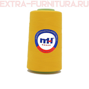 Нитки МН 40/2 п/э  5000 ярдов №140 т.желтый