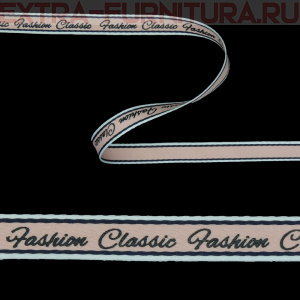 Тесьма CLASSIC FASHION шир.10мм цв.розовый (уп.43м)