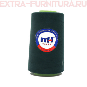 Нитки МН 40/2 п/э  5000 ярдов №598 т.зеленый