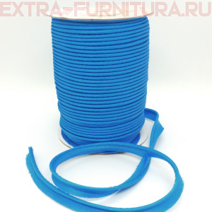 Кант атласный 12 мм, 72 ярда, цв. 046 голубой темный ЕВРО