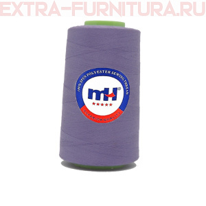 Нитки МН 40/2 п/э  5000 ярдов №197 сиреневый *