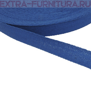 Лента киперная х/б 13 мм, цв.171 василек, уп.50м (пл.2,8 г/м)