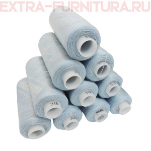 Нитки IDEAL бытовые 40/2 366м, цв.318 голубой (уп.10шт)