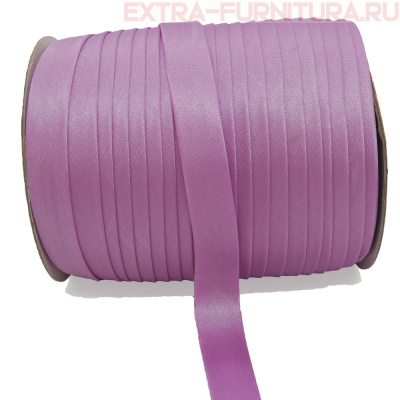 Косая бейка 16мм 132м цв.036 сирень ЕВРО
