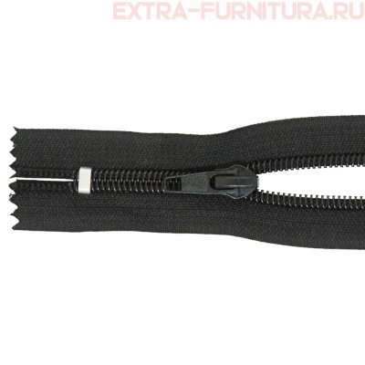 Молния спираль обувная Т7, дл.12 см, цв.322 черный