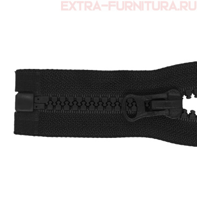 Молния Трактор Т8 1 замок 60см, цв. 322 черный, LOGO