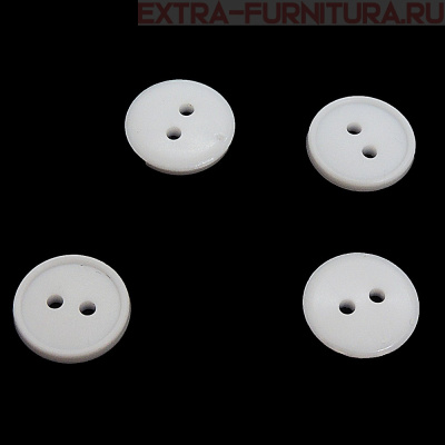 Пуговицы 14/2 белые, ПС-3,"Шагрень"упаковка 1000 шт.