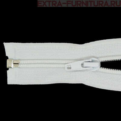 Молния Спираль разъемная Т5, дл. 80см, цв. 101 белый