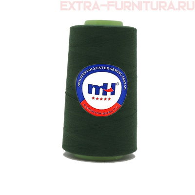 Нитки МН 40/2 п/э  5000 ярдов №220 т.зеленый 