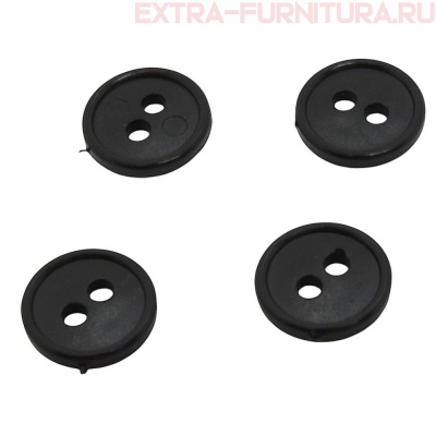 Пуговицы 11/2 черные ПС-2, упаковка 1000 шт.