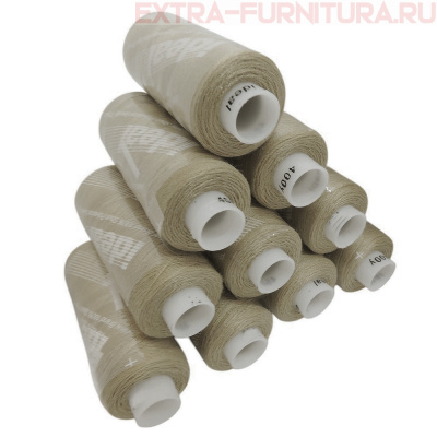 Нитки IDEAL бытовые 40/2 366м, цв.461 бежевый (уп.10шт)