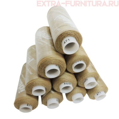 Нитки IDEAL бытовые 40/2 366м, цв.471 бежевый (уп.10шт)