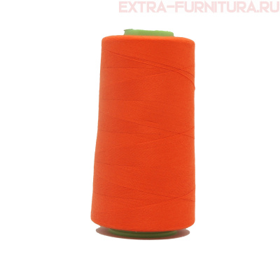 Нитки 40s/2, 3300 ярдов, № 563 оранжевый