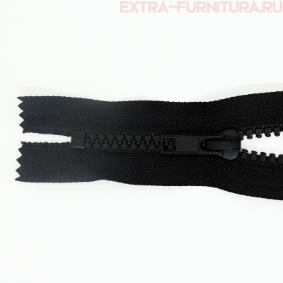 Молния Трактор Т5  1 замок 16 см, цв.322 черный н/р