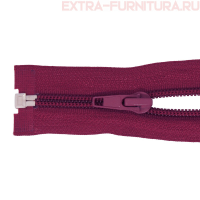 Молния Спираль разъемная Т5, дл. 90см, цв.178 бордо