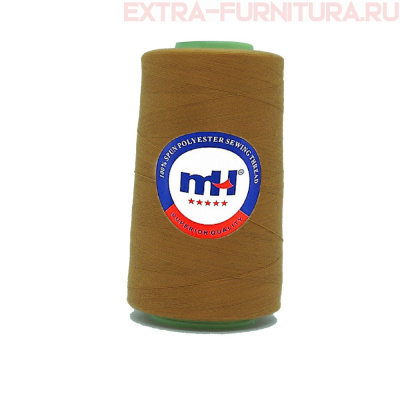 Нитки МН 40/2 п/э  5000 ярдов №440 коричневый *