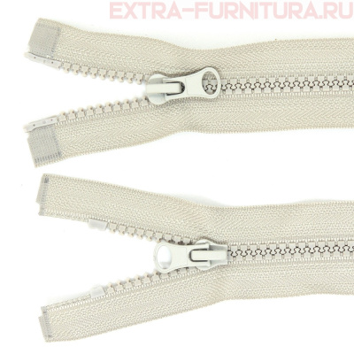 Молния Трактор Т5 2 замка 70см, цв.310 серый светлый, LOGO