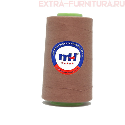 Нитки МН 40/2 п/э  5000 ярдов №578 св. коричневый