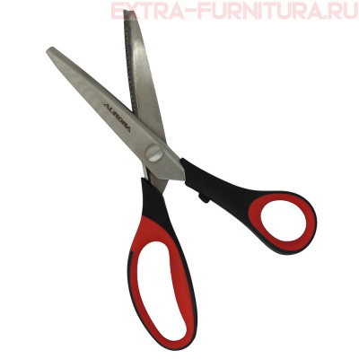 Ножницы Aurora зиг-заг 23см, шаг зубчика 3,5мм AU 491