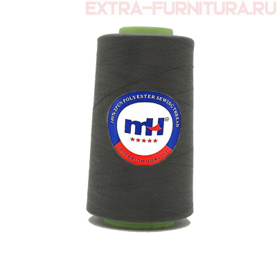 Нитки МН 40/2 п/э  5000 ярдов №374 т. серый