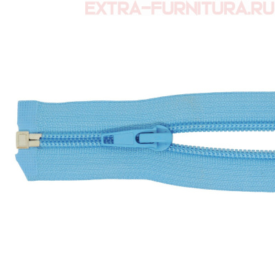 Молния Спираль разъемная Т5, дл. 90см, цв.331 голубой