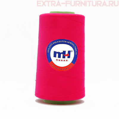 Нитки МН 40/2 п/э  5000 ярдов №548 ярко розовый