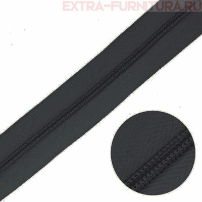 Молния рулонная спираль тип Т3, цв.312 серый, пл.8,3 гр/м